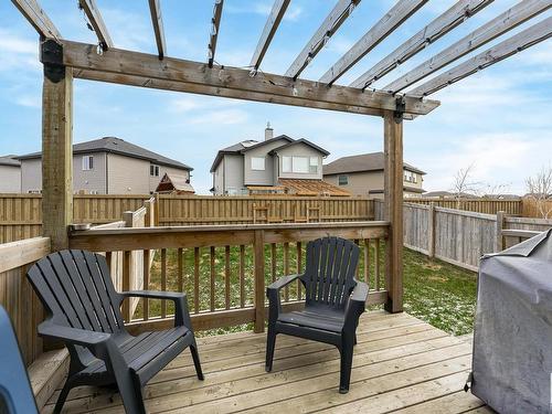 1239 Mcconachie Boulevard, Edmonton, AB - Outdoor With Deck Patio Veranda With Exterior