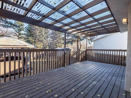 63 Alderwood Boulevard, St. Albert, AB - Outdoor With Deck Patio Veranda With Exterior