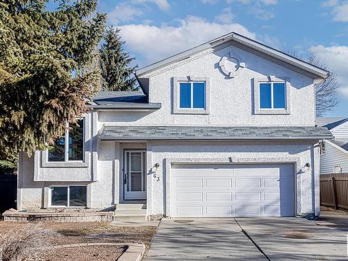 63 Alderwood Boulevard, St. Albert, AB - Outdoor With Facade