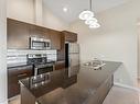 3423 9351 Simpson Drive, Edmonton, AB  - Indoor Photo Showing Kitchen With Double Sink 