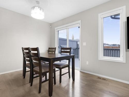 1512 27 Avenue, Edmonton, AB - Indoor Photo Showing Dining Room