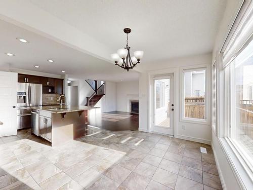 3207 13 Avenue, Edmonton, AB - Indoor Photo Showing Kitchen