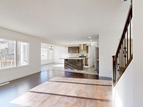 3207 13 Avenue, Edmonton, AB - Indoor Photo Showing Living Room