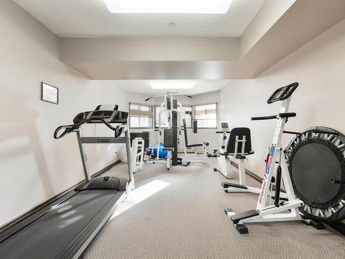 402 182 Haddow Close, Edmonton, AB - Indoor Photo Showing Gym Room