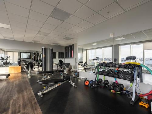 308 5151 Windermere Boulevard, Edmonton, AB - Indoor Photo Showing Gym Room