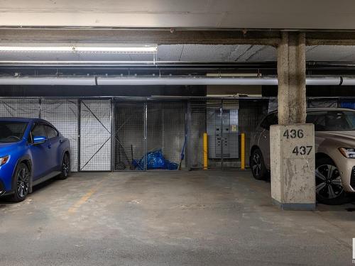 308 5151 Windermere Boulevard, Edmonton, AB - Indoor Photo Showing Garage