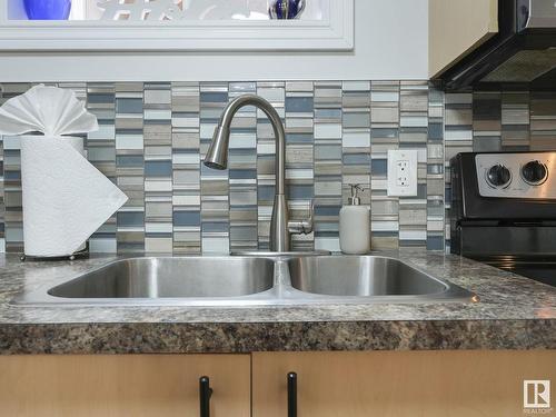 10543 128 Avenue, Edmonton, AB - Indoor Photo Showing Kitchen With Double Sink