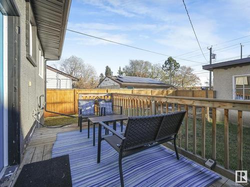 10543 128 Avenue, Edmonton, AB - Outdoor With Deck Patio Veranda With Exterior