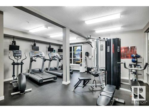 104 2584 Anderson Way, Edmonton, AB - Indoor Photo Showing Gym Room