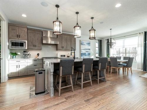 803 52328 Rge Road 233, Rural Strathcona County, AB - Indoor Photo Showing Kitchen With Upgraded Kitchen