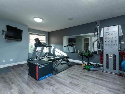 803 52328 Rge Road 233, Rural Strathcona County, AB - Indoor Photo Showing Gym Room