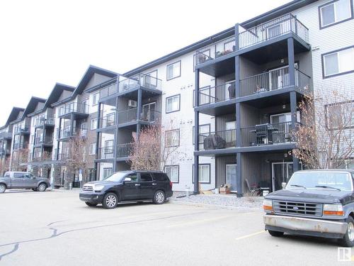 401 508 Albany Way Nw, Edmonton, AB - Outdoor With Balcony With Facade