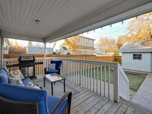 10526 127 Street, Edmonton, AB - Outdoor With Deck Patio Veranda With Exterior