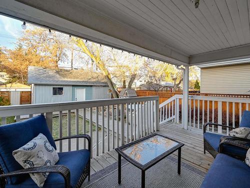 10526 127 Street, Edmonton, AB - Outdoor With Deck Patio Veranda With Exterior