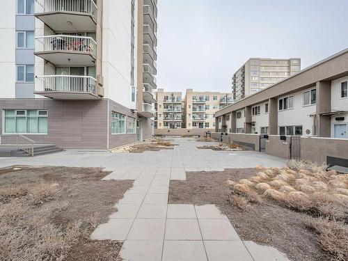 1204 9835 113 Street, Edmonton, AB - Outdoor With Balcony With Facade