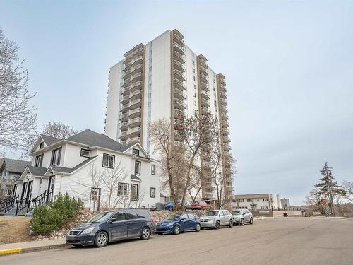 1204 9835 113 Street, Edmonton, AB - Outdoor With Facade