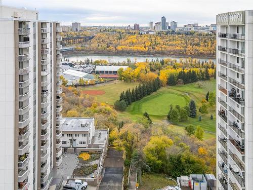 1204 9835 113 Street, Edmonton, AB - Outdoor With View