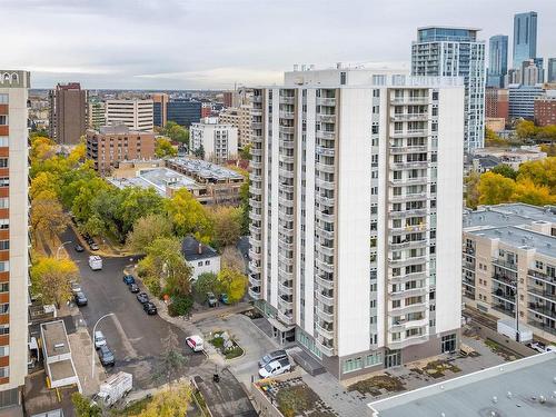 1204 9835 113 Street, Edmonton, AB - Outdoor With Facade With View