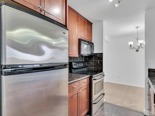 1204 9835 113 Street, Edmonton, AB - Indoor Photo Showing Kitchen