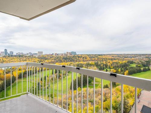 1204 9835 113 Street, Edmonton, AB - Outdoor With Balcony With View With Exterior