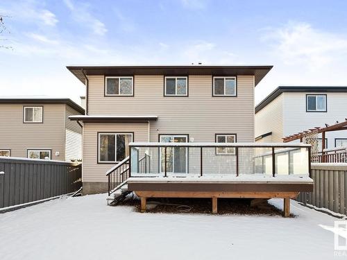 21152 46 Avenue, Edmonton, AB - Outdoor With Deck Patio Veranda With Exterior