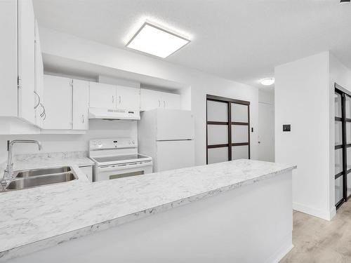 423 11618 100 Avenue, Edmonton, AB - Indoor Photo Showing Kitchen With Double Sink