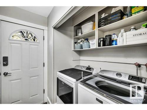 16 Westridge Crescent, Edmonton, AB - Indoor Photo Showing Laundry Room