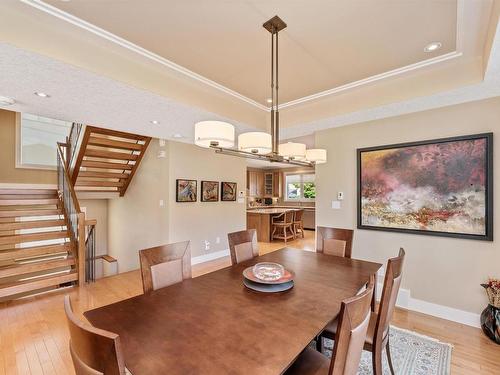 8728 101 Avenue, Edmonton, AB - Indoor Photo Showing Dining Room