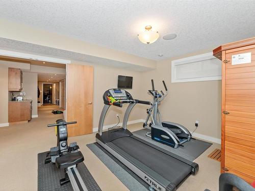 8728 101 Avenue, Edmonton, AB - Indoor Photo Showing Gym Room