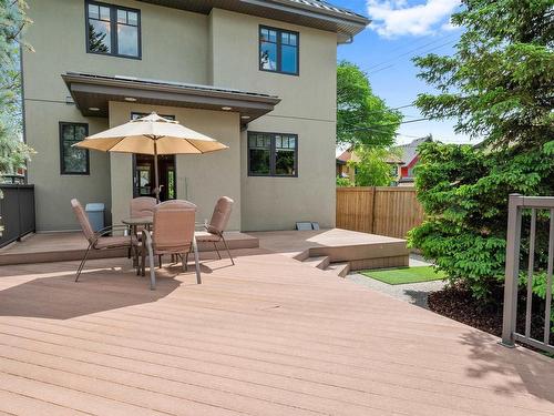 8728 101 Avenue, Edmonton, AB - Outdoor With Deck Patio Veranda With Exterior