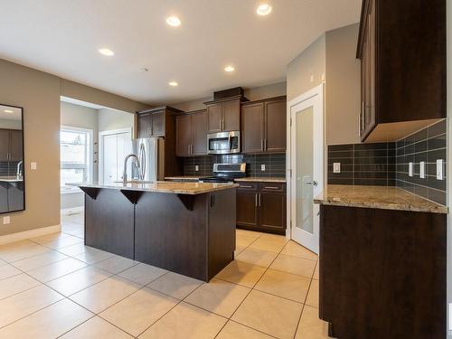 12221 102 Street, Edmonton, AB - Indoor Photo Showing Kitchen With Upgraded Kitchen