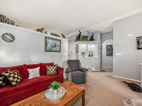 3407 47 Street, Beaumont, AB - Indoor Photo Showing Living Room