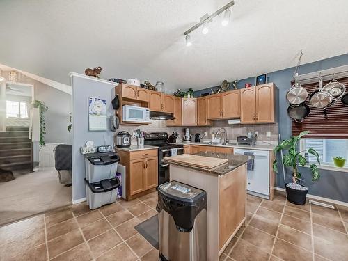 3407 47 Street, Beaumont, AB - Indoor Photo Showing Kitchen