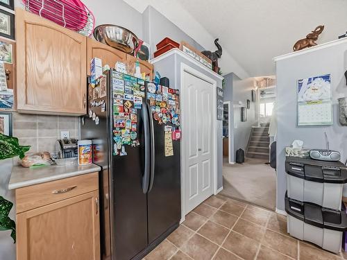 3407 47 Street, Beaumont, AB - Indoor Photo Showing Kitchen