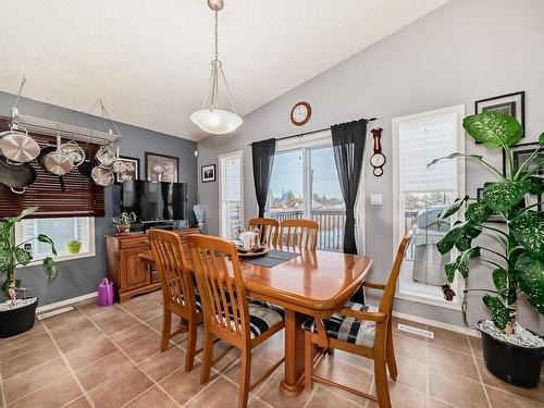 3407 47 Street, Beaumont, AB - Indoor Photo Showing Dining Room