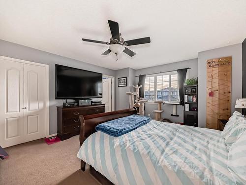 3407 47 Street, Beaumont, AB - Indoor Photo Showing Bedroom