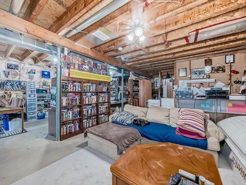 3407 47 Street, Beaumont, AB - Indoor Photo Showing Basement