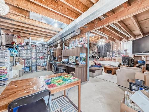 3407 47 Street, Beaumont, AB - Indoor Photo Showing Basement