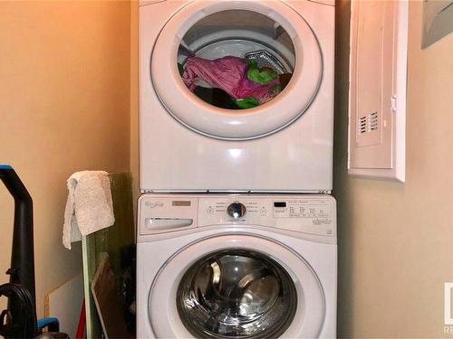 108 504 Griesbach Parade, Edmonton, AB - Indoor Photo Showing Laundry Room