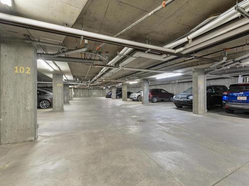 214 14808 125 Street, Edmonton, AB - Indoor Photo Showing Garage