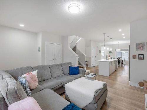 417 Black Stone Link W, Leduc, AB - Indoor Photo Showing Living Room