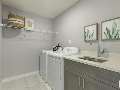 8632 97 Avenue, Morinville, AB - Indoor Photo Showing Laundry Room