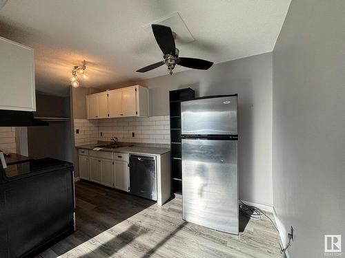 303 6307 118 Avenue, Edmonton, AB - Indoor Photo Showing Kitchen With Double Sink