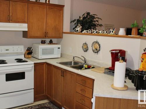 1672 Tompkins Place Nw, Edmonton, AB - Indoor Photo Showing Kitchen With Double Sink