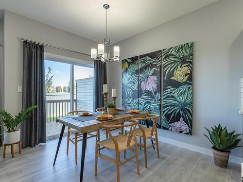 65 Hilton Cove, Spruce Grove, AB - Indoor Photo Showing Dining Room