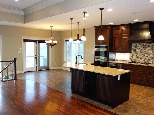 5102 53A Avenue, Legal, AB - Indoor Photo Showing Kitchen With Upgraded Kitchen