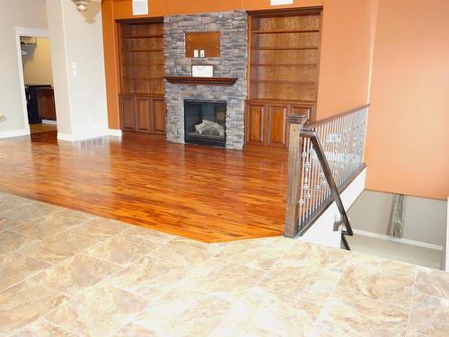 5102 53A Avenue, Legal, AB - Indoor Photo Showing Other Room With Fireplace