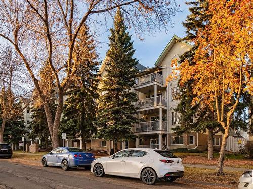 36 9914 80 Avenue, Edmonton, AB - Outdoor With Balcony With Facade