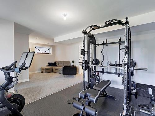 3644 Hummingbird Way, Edmonton, AB - Indoor Photo Showing Gym Room