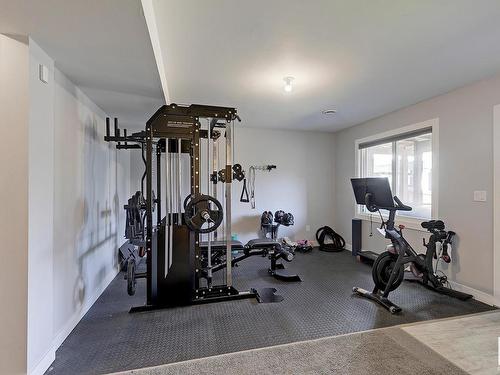 3644 Hummingbird Way, Edmonton, AB - Indoor Photo Showing Gym Room